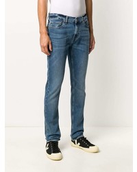 blaue enge Jeans von 7 For All Mankind