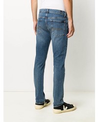 blaue enge Jeans von 7 For All Mankind