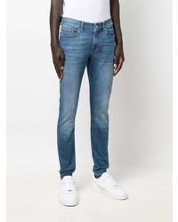 blaue enge Jeans von 7 For All Mankind