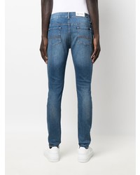 blaue enge Jeans von 7 For All Mankind