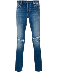 blaue enge Jeans von Neuw