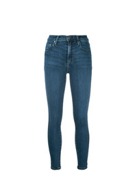 blaue enge Jeans von Nobody Denim