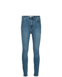 blaue enge Jeans von Nobody Denim