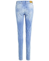 blaue enge Jeans von Object