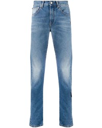 blaue enge Jeans von Off-White
