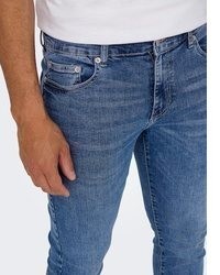 blaue enge Jeans von ONLY & SONS