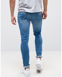 blaue enge Jeans von Pepe Jeans