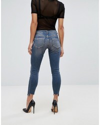 blaue enge Jeans von Asos