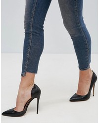 blaue enge Jeans von Asos