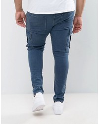 blaue enge Jeans von Asos