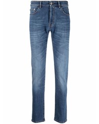 blaue enge Jeans von Pt01