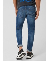 blaue enge Jeans von Q/S designed by
