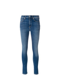 blaue enge Jeans von rag & bone/JEAN