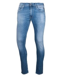 blaue enge Jeans von Replay