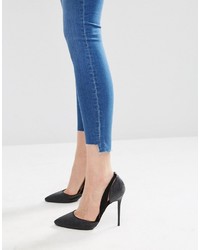 blaue enge Jeans von Asos