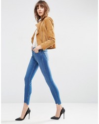 blaue enge Jeans von Asos