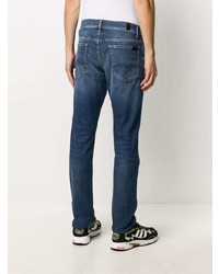 blaue enge Jeans von 7 For All Mankind