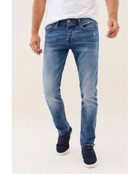 blaue enge Jeans von SALSA