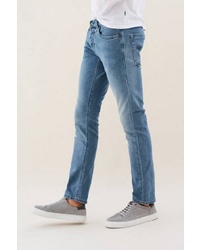 blaue enge Jeans von SALSA