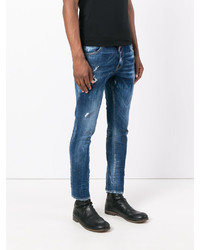 blaue enge Jeans von DSQUARED2