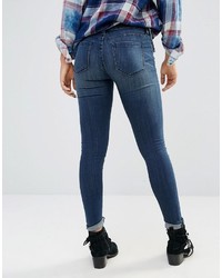 blaue enge Jeans von Blank NYC
