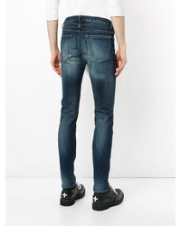 blaue enge Jeans von Attachment