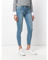 blaue enge Jeans von Current/Elliott