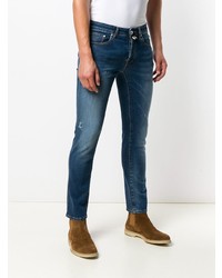 blaue enge Jeans von Jacob Cohen