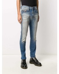 blaue enge Jeans von Diesel