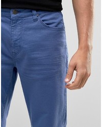 blaue enge Jeans von Asos