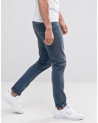 blaue enge Jeans von Asos