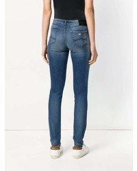 blaue enge Jeans von Emporio Armani