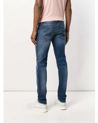 blaue enge Jeans von Diesel