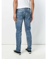 blaue enge Jeans von Diesel