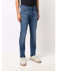 blaue enge Jeans von 7 For All Mankind