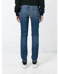 blaue enge Jeans von Alexander Wang