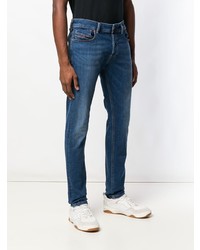 blaue enge Jeans von Diesel