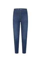 blaue enge Jeans von SOCCX