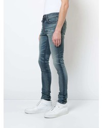 blaue enge Jeans von Amiri