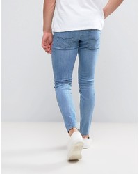 blaue enge Jeans von Diesel