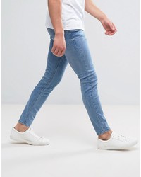 blaue enge Jeans von Diesel