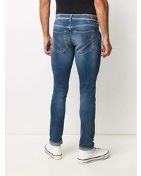 blaue enge Jeans von Dondup