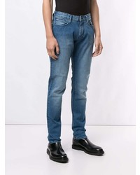 blaue enge Jeans von Emporio Armani