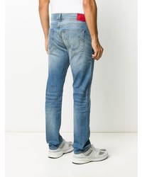 blaue enge Jeans von True Religion