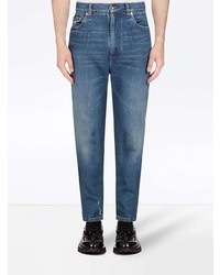 blaue enge Jeans von Dolce & Gabbana