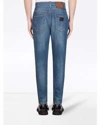 blaue enge Jeans von Dolce & Gabbana