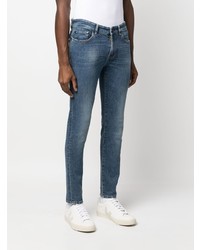 blaue enge Jeans von PT TORINO