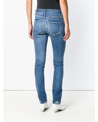 blaue enge Jeans von Balenciaga