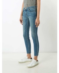 blaue enge Jeans von Current/Elliott