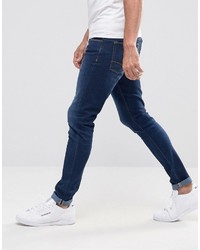 blaue enge Jeans von Asos